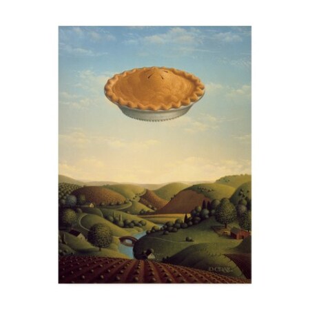 Dan Craig 'Pie In The Sky' Canvas Art,18x24